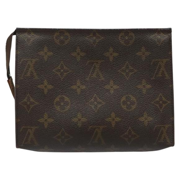 LOUIS VUITTON Monogram Poche Toilette 19 Pouch M47544 LV Auth am8031 - Picture 2 of 16